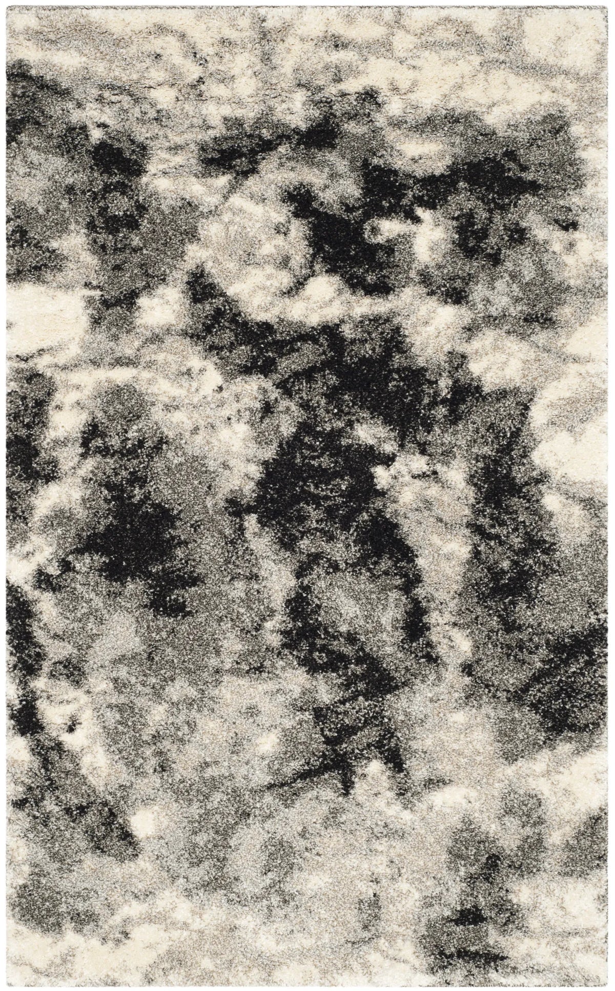 Safavieh Retro 2'-6" x 4'-0" Rug in Cream / Grey