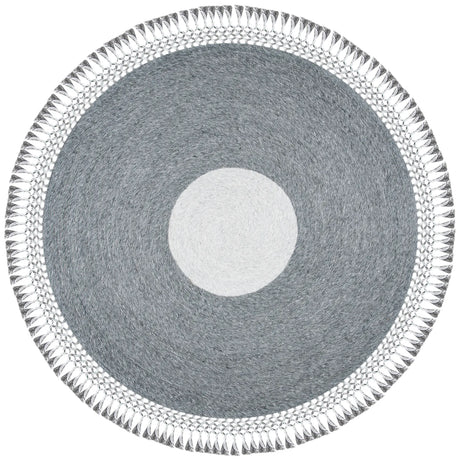 Safavieh Sahara 5'-0" x 5'-0" Rug in Grey / Ivory