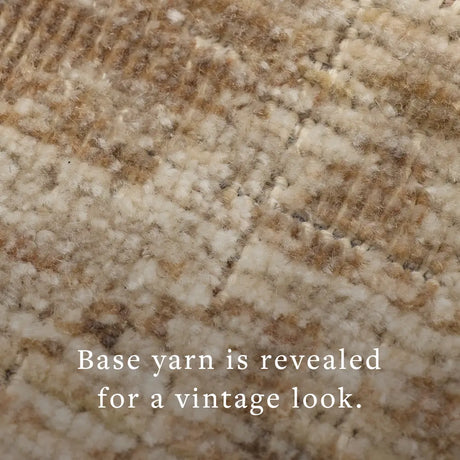 Loloi Heritage Her-04 Ivory/Natural Rug - macro detail