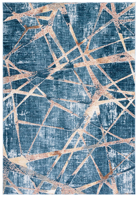 Safavieh Olympia 4'-0" x 6'-0" Rug in Blue / Navy