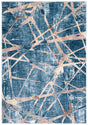 Safavieh Olympia 4'-0" x 6'-0" Rug in Blue / Navy