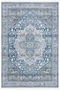 Safavieh Vintage Persian 4'-0" x 6'-0" Rug in Charcoal / Blue