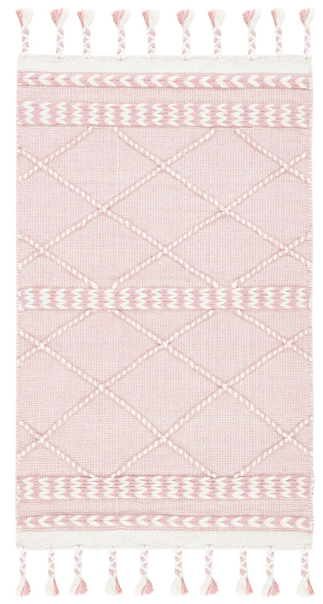 Safavieh Casablanca 3'-0" x 5'-0" Rug in Pink / Ivory