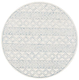 Safavieh Glamour 6'-0" x 6'-0" Rug in Ivory / Blue
