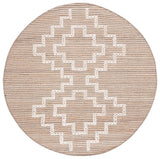 Safavieh Natural Fiber 6'-0" x 6'-0" Rug in Natural / Ivory