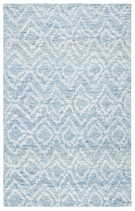 Safavieh Metro 4'-0" x 6'-0" Rug in Natural / Blue