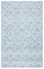Safavieh Metro 4'-0" x 6'-0" Rug in Natural / Blue