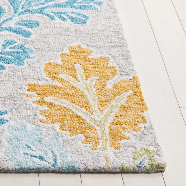 Safavieh Jardin 4'-0" x 6'-0" Rug in Blue / Grey