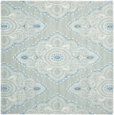 Safavieh Wyndham 7'-0" x 7'-0" Rug in Blue / Ivory