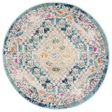 Safavieh Madison 3'-0" x 3'-0" Rug in Dark Blue / Yellow