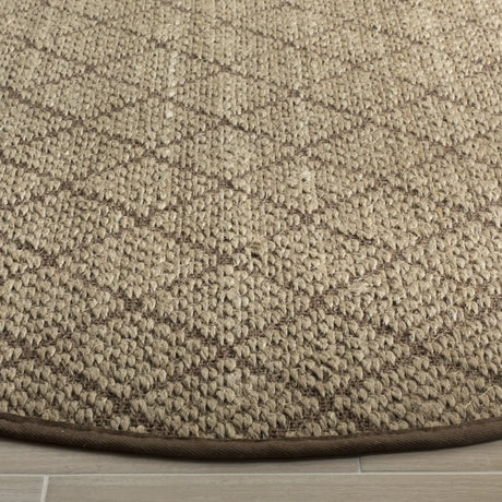Safavieh Natural Fiber 6'-0" x 6'-0" Rug in Natural / Brown