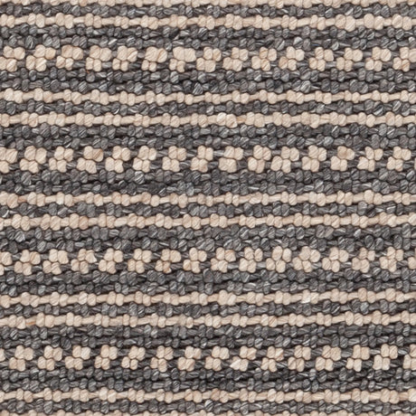 Chandra Suzette SUZ-55603 Gray / Tan rug, close-up detail