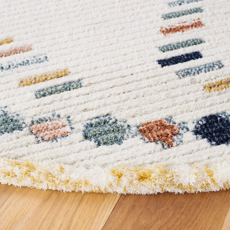 Safavieh Marrakesh 6'-7" x 6'-7" Rug in Ivory / Multi