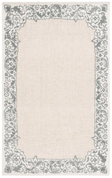 Safavieh Ebony 4'-0" x 6'-0" Rug in Ivory / Grey