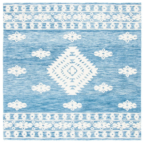 Safavieh Aspen 7'-0" x 7'-0" Rug in Blue / Ivory