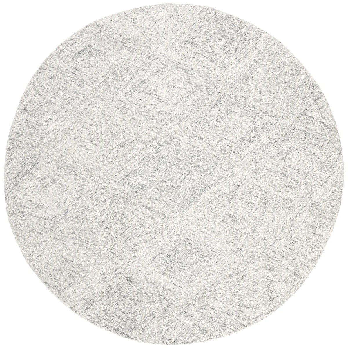 Safavieh Abstract 6'-0" x 6'-0" Rug in Silver