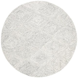 Safavieh Abstract 6'-0" x 6'-0" Rug in Silver