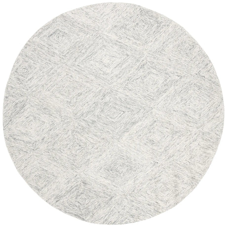 Safavieh Abstract 6'-0" x 6'-0" Rug in Silver