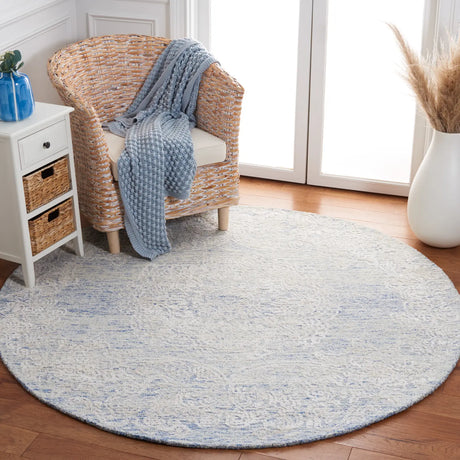 Safavieh Precious 6'-0" x 6'-0" Rug in Blue / Ivory