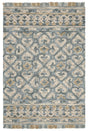 Safavieh Blossom 4'-0" x 6'-0" Rug in Light Beige / Blue
