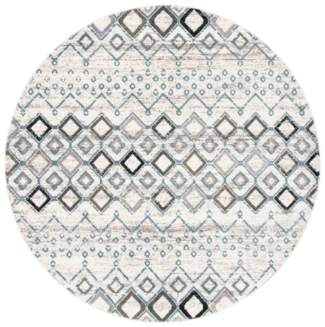 Safavieh Amsterdam 10'-0" x 10'-0" Rug in Ivory / Grey