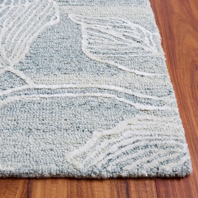 Safavieh Glamour 5'-0" x 8'-0" Rug in Silver / Ivory