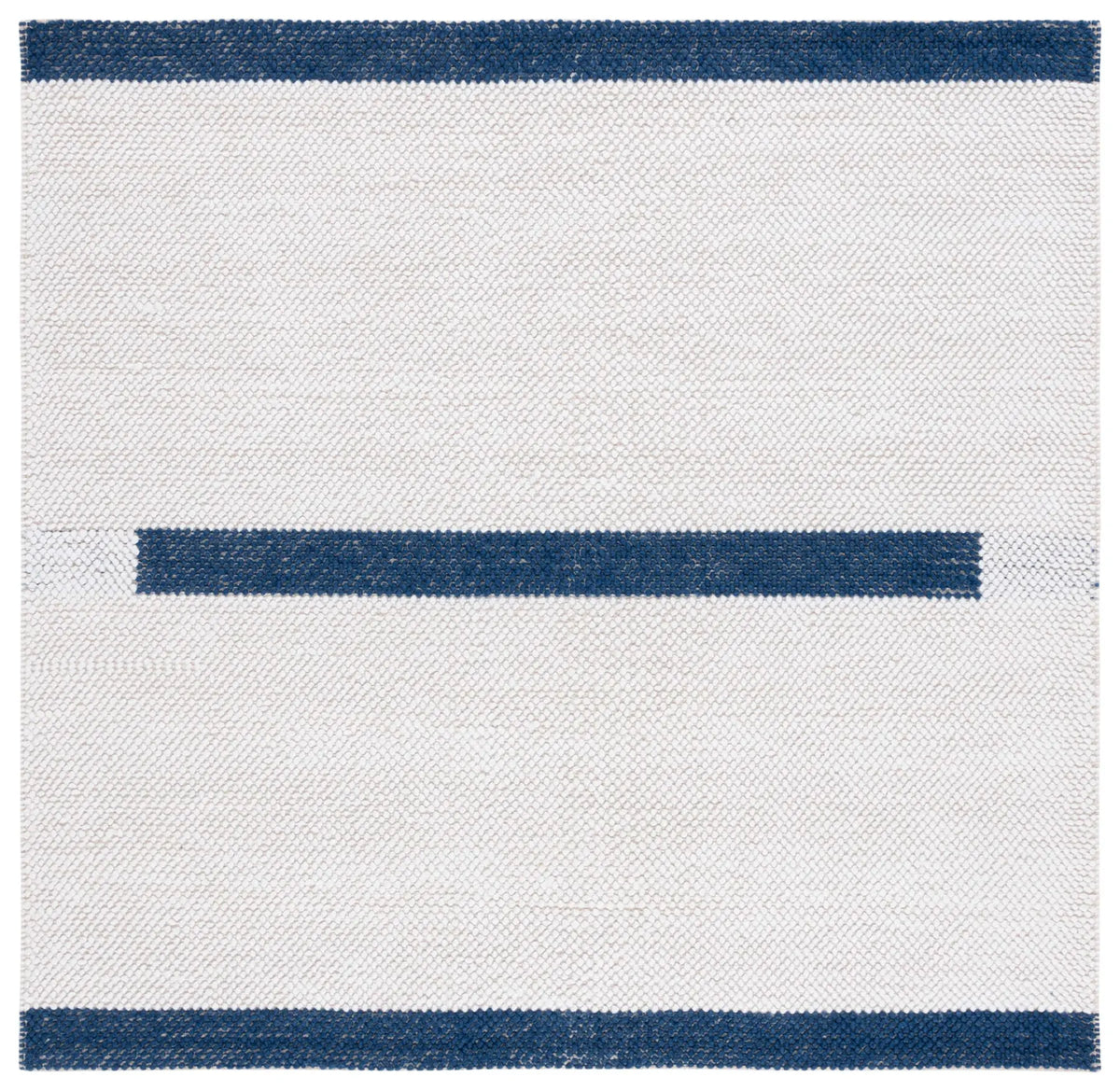 Safavieh Natura 6'-0" x 6'-0" Rug in Ivory / Navy