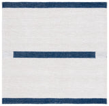 Safavieh Natura 6'-0" x 6'-0" Rug in Ivory / Navy