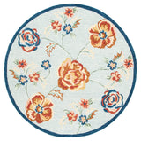 Safavieh Metro 6'-0" x 6'-0" Rug in Blue / Ivory