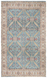 Safavieh Saffron 3'-0" x 5'-0" Rug in Navy / Creme