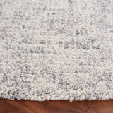 Safavieh Abstract 6'-0" x 6'-0" Rug in Grey / Ivory