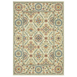 Oriental Weavers Sphinx Francesca Fr07A Ivory/ Multi Rug - main flat