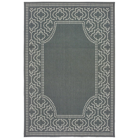 Oriental Weavers Sphinx Marina 1247X Grey / Ivory Rugs - main flat