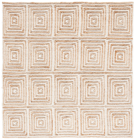 Safavieh Natural Fiber 6'-0" x 6'-0" Rug in Natural / Ivory