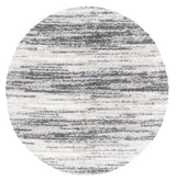 Safavieh Berber Shag 6'-7" x 6'-7" Rug in Charcoal / Grey