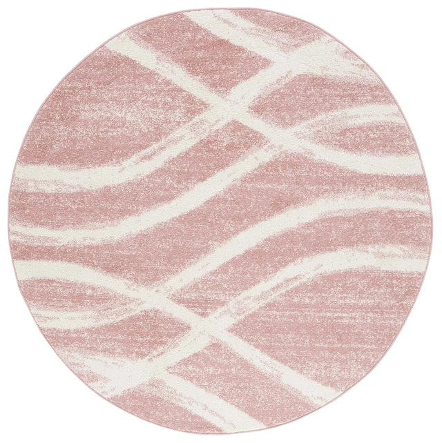 Safavieh Adirondack 6'-0" x 6'-0" Rug in Rose / Cream