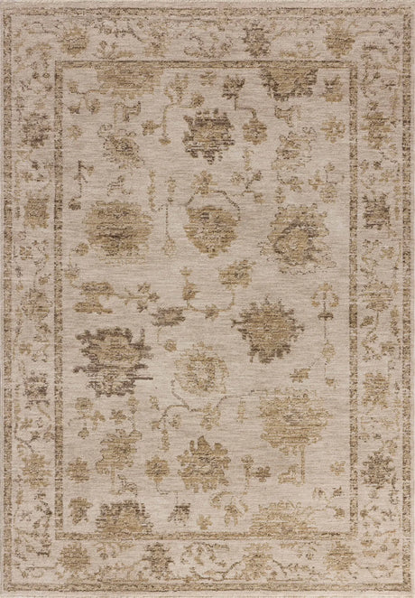 Loloi Willa WIA-04 Fog / Natural Power Loomed Rug - main flat