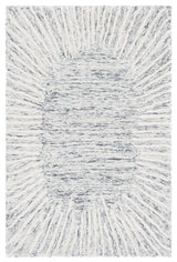 Safavieh Abstract 2'-0" x 3'-0" Rug in Grey / Ivory