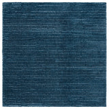 Safavieh Penelope Shag 6'-7" x 6'-7" Rug in Navy / Ivory