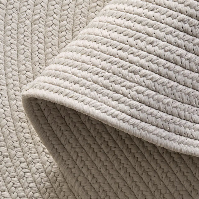 Safavieh Braided 5'-0" x 8'-0" Rug in Cream