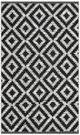 Safavieh Montauk 2'-3" x 3'-9" Rug in Black / Ivory