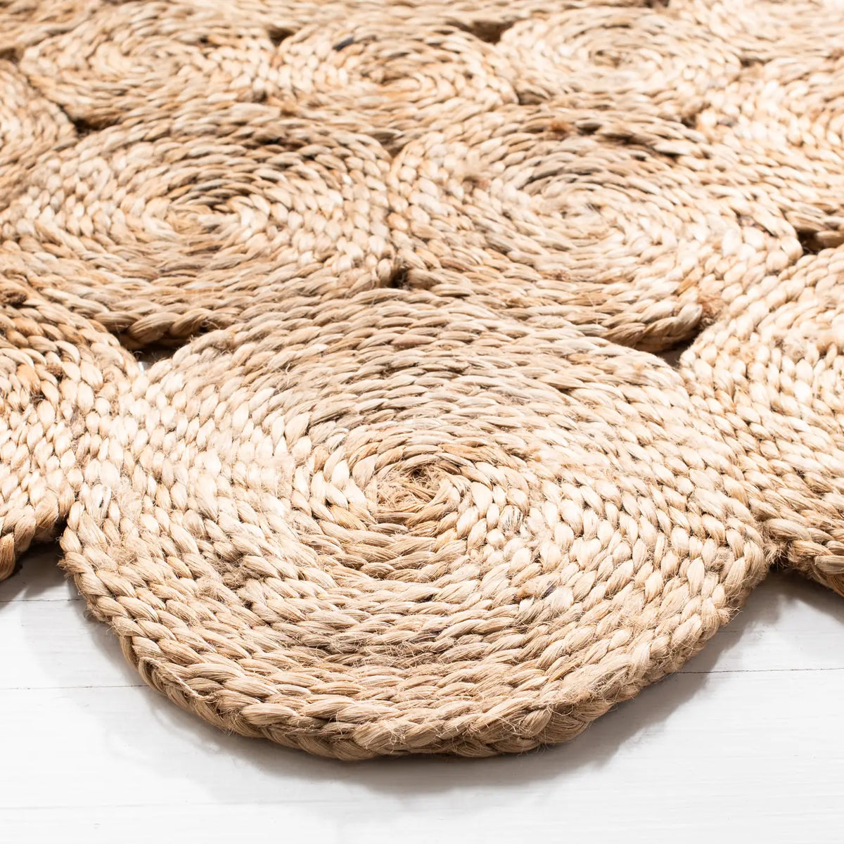 Safavieh Natural Fiber 3'-0" x 3'-0" Rug in Natural