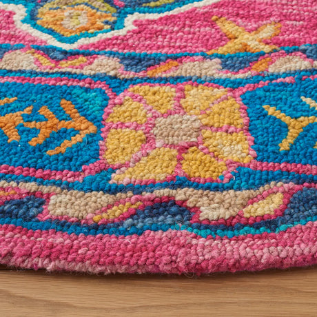 Safavieh Aspen 7'-0" x 7'-0" Rug in Red / Blue