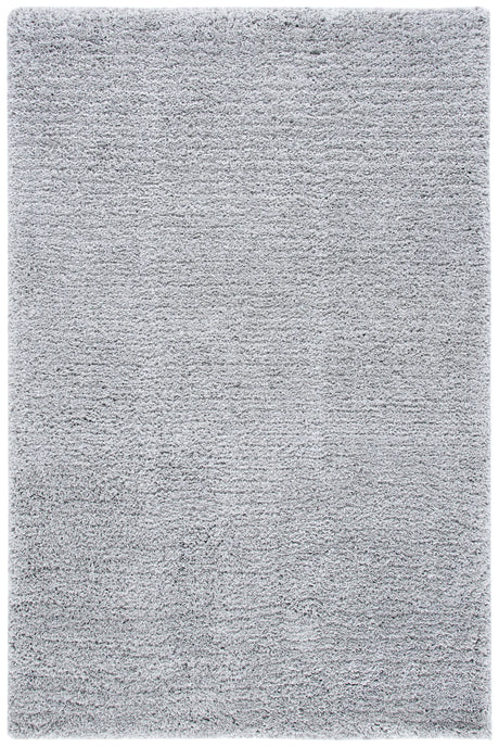 Safavieh Ultimate Shag 4'-0" x 6'-0" Rug in Silver / Silver