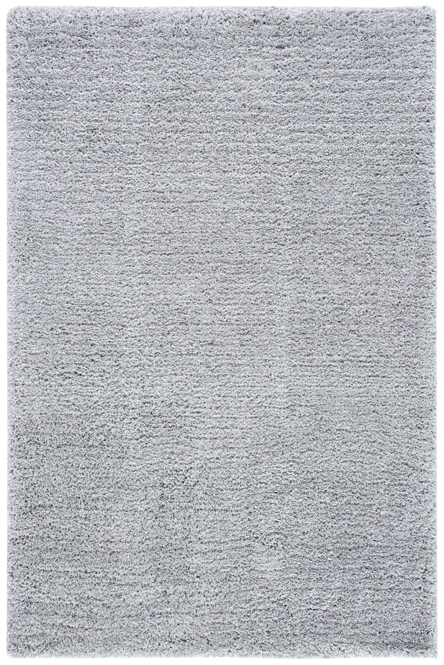 Safavieh Ultimate Shag 4'-0" x 6'-0" Rug in Silver / Silver