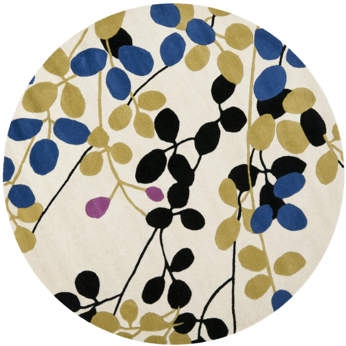 Safavieh Soho 6'-0" x 6'-0" Rug in Ivory / Multi