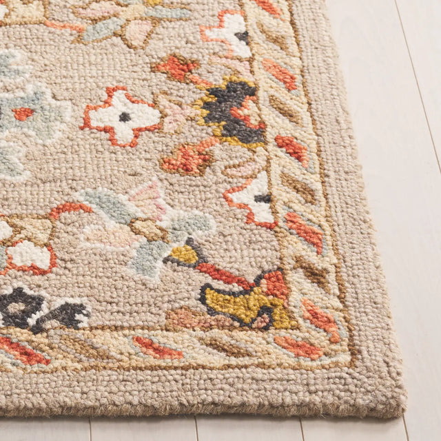 Safavieh Aspen 4'-0" x 6'-0" Rug in Grey / Pink