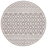 Safavieh Metro 6'-0" x 6'-0" Rug in Grey / Ivory