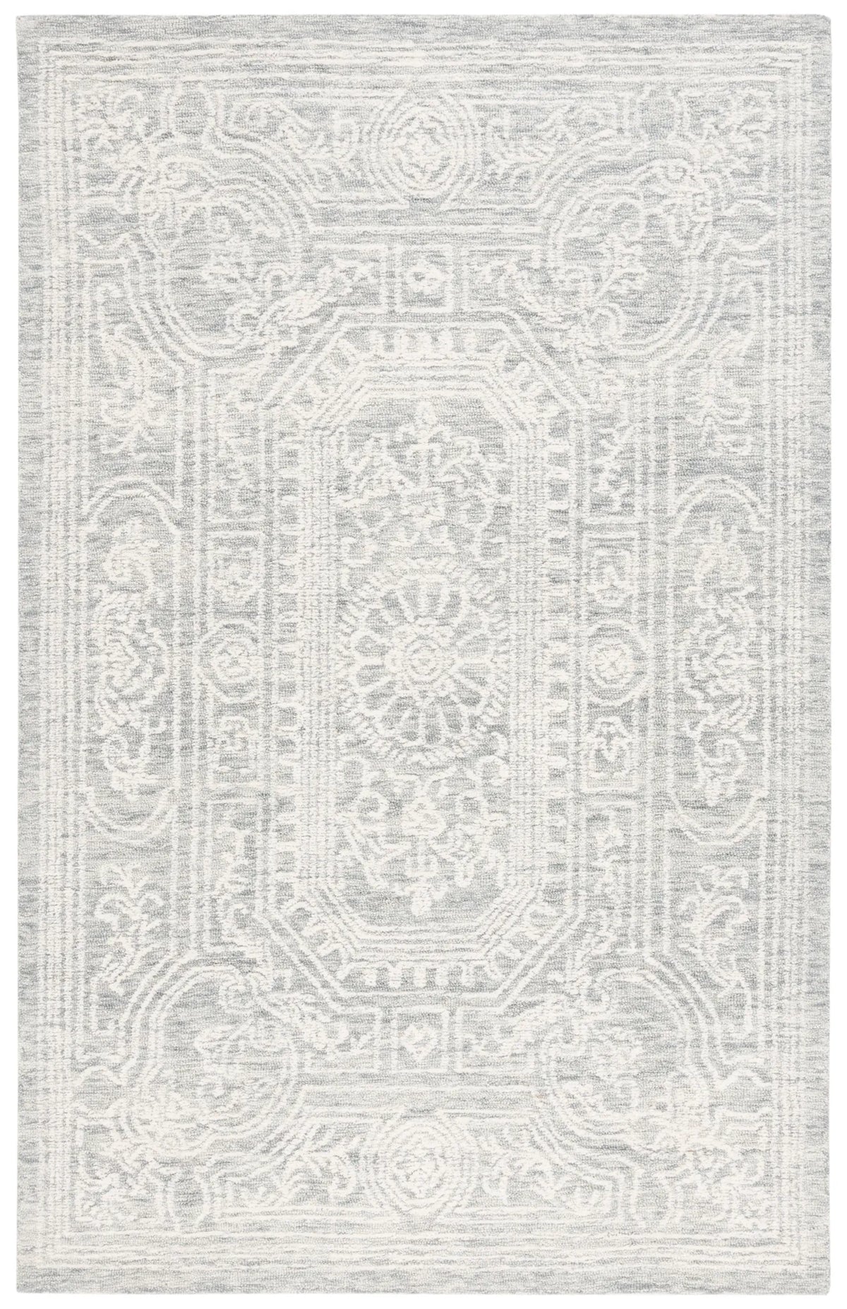 Safavieh Ebony 4'-0" x 6'-0" Rug in Ivory / Grey