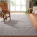 Safavieh Arizona Shag 10'-0" x 14'-0" Rug in Grey / Ivory